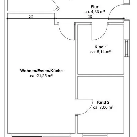 Apartment Am Mühlenkamp *